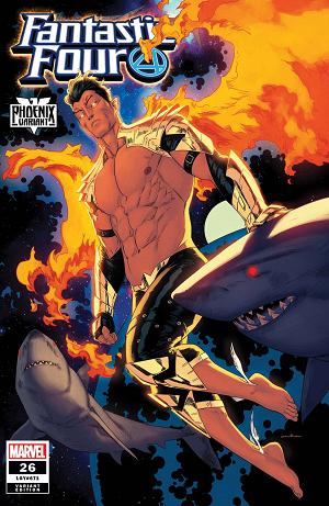 Fantastic Four #26 ANKA NAMOR PHOENIX cover