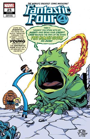 Fantastic Four #25 YOUNG cover