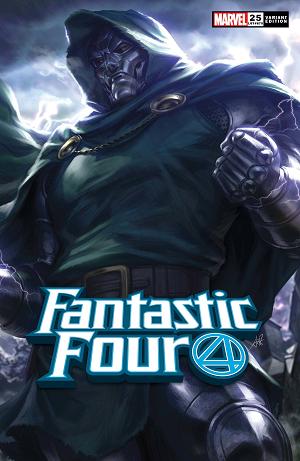 Fantastic Four #25 ARTGERM cover
