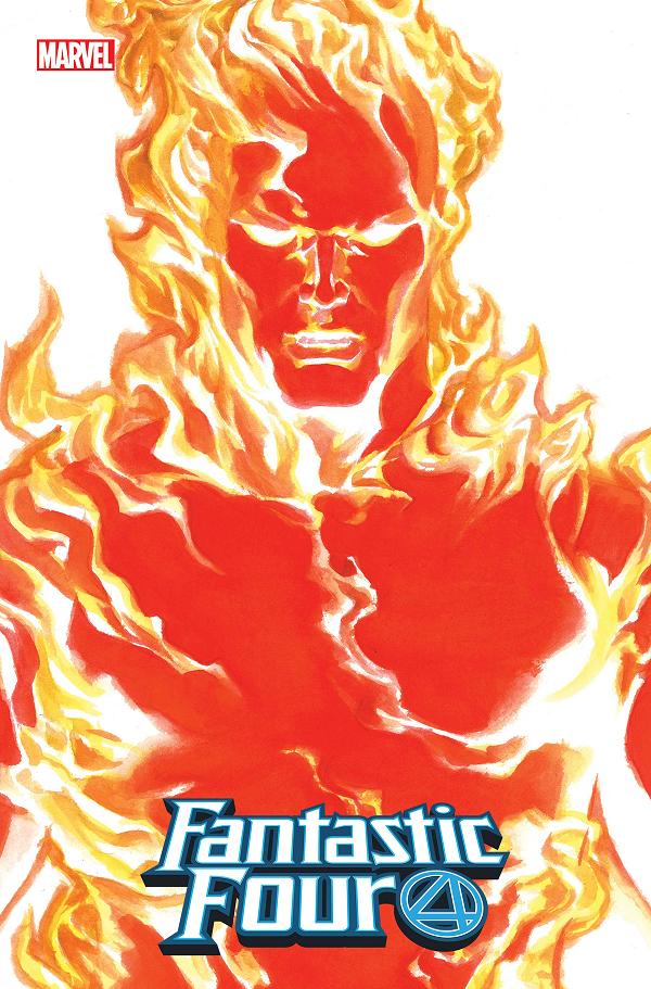 Fantastic Four #24 ALEX ROSS HUMAN TORCH TIMELESS cover