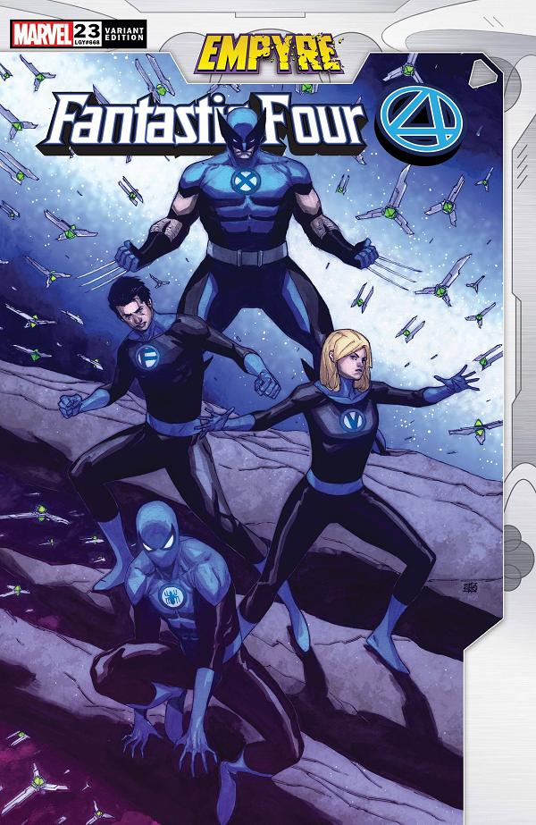 Fantastic Four #23 PHAM EMPYRE cover