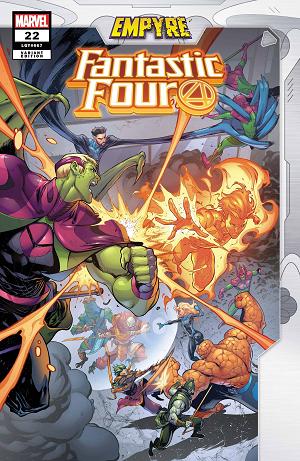 Fantastic Four #22 COELLO EMPYRE cover