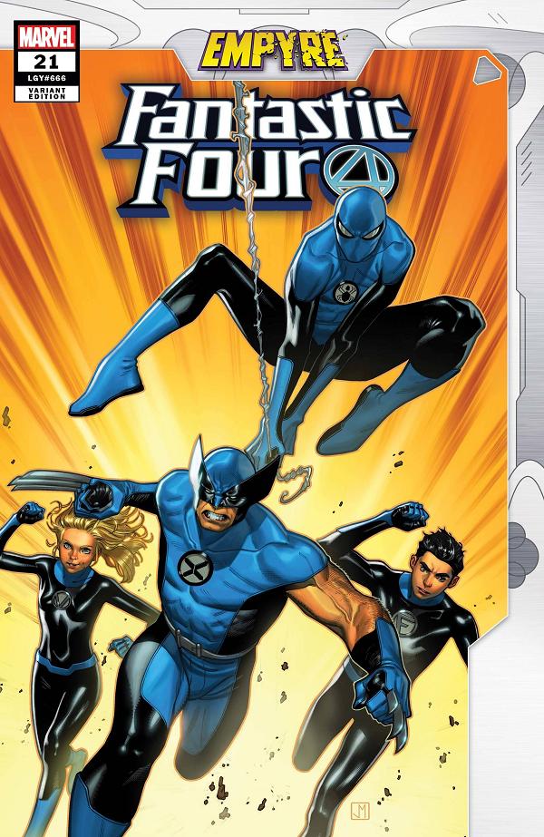 Fantastic Four #21 MOLINA EMPYRE cover