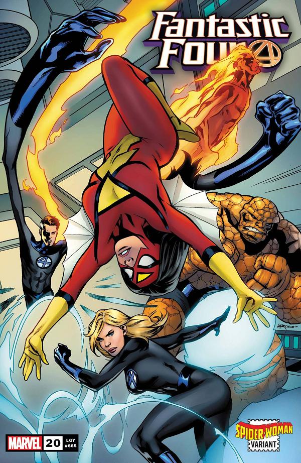 Fantastic Four #20 LUPACCHINO SPIDER-WOMAN cover