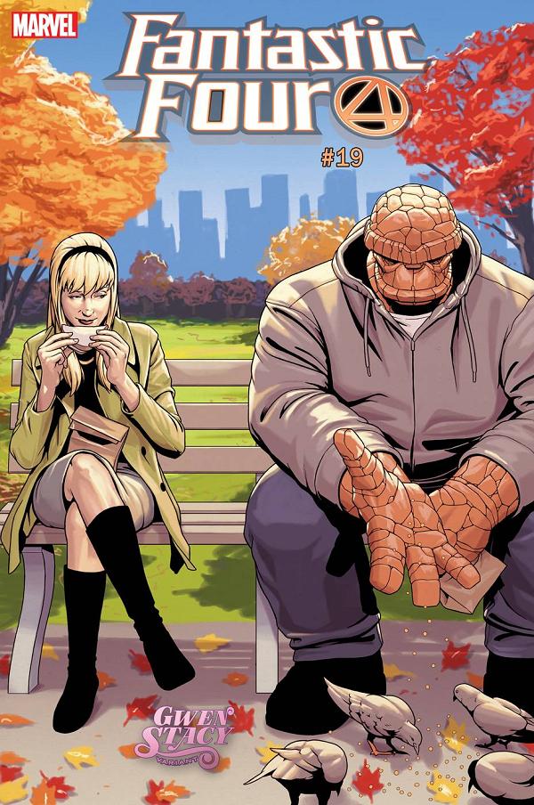 Fantastic Four #19 CHRISTOPHER GWEN STACY cover