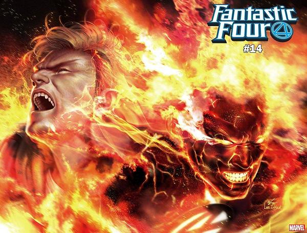 Fantastic Four #14 INHYUK LEE IMMORTAL WRAPAROUND cover