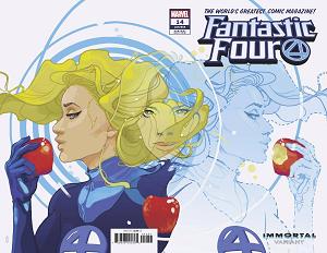 Fantastic Four #14 WARD INVISIBLE WOMAN WRAPAROUND cover