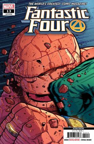 Fantastic Four #13 2ND PTG IZAAKSE cover