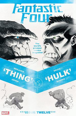Fantastic Four #12 2ND PTG SHALVEY cover