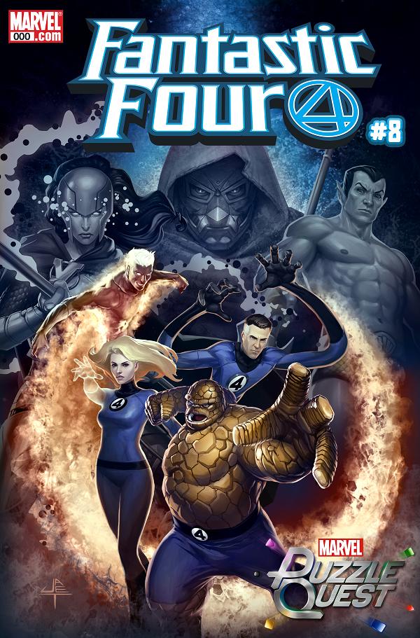 Fantastic Four #8 YONGHO CHO MYSTERY cover