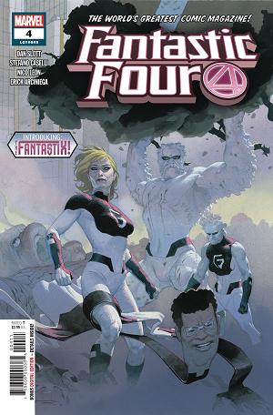 Fantastic Four #4  cover