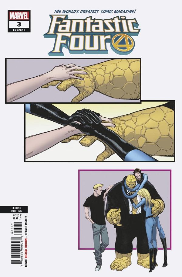 Fantastic Four #3 2ND PTG PICHELLI cover