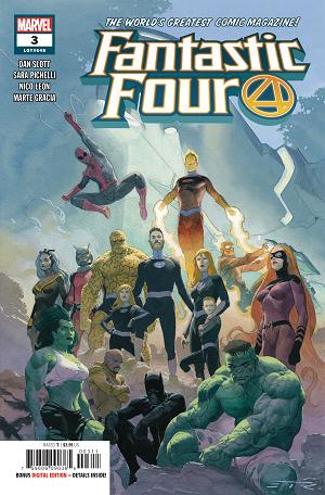 Fantastic Four #3  cover