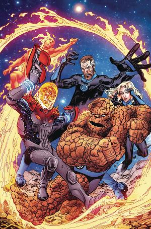 Fantastic Four #2 RANEY COSMIC GHOST RIDER cover