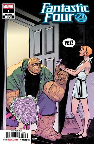 Fantastic Four #1 PICHELLI 2ND PTG cover