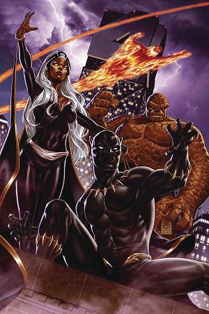 Fantastic Four #1 BROOKS RETURN OF FANTASTIC FOUR cover
