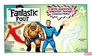 Fantastic Four #1 KIRBY HIDDEN GEM cover
