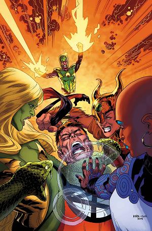 Fantastic Four #10 cover