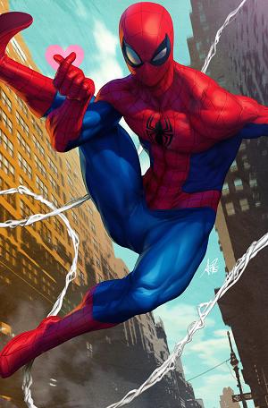 Friendly Neighborhood Spider-Man #1 ARTGERM cover