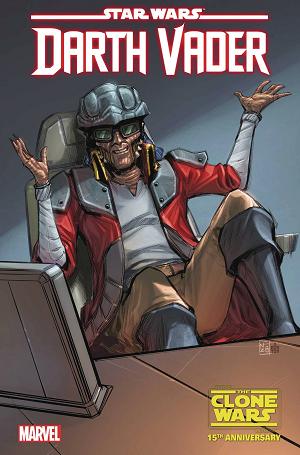 Star Wars: Darth Vader #39 HONDO CLONE WARS 15TH ANN cover