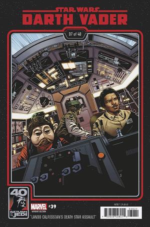 Star Wars: Darth Vader #39 RETURN OF JEDI 40TH ANNIV cover