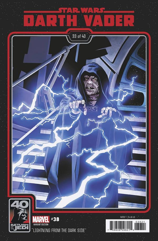 Star Wars: Darth Vader #38 RETURN OF JEDI 40TH ANNIV cover