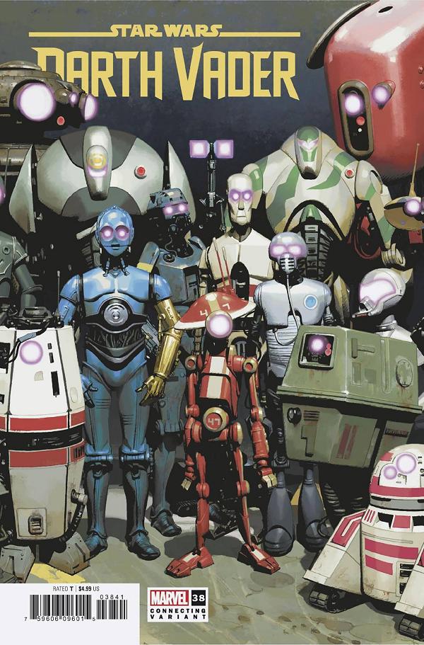 Star Wars: Darth Vader #38 CASANOVAS DROIDS CONNECT cover