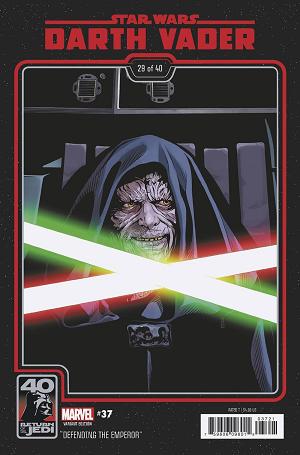 Star Wars: Darth Vader #37 RETURN OF JEDI 40TH ANNIV cover