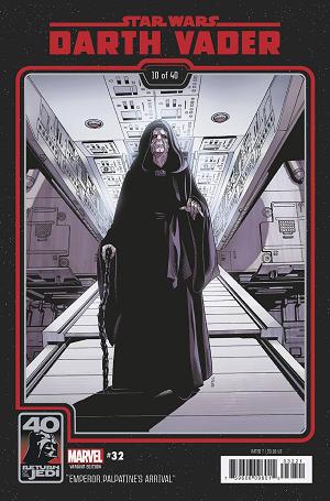 Star Wars: Darth Vader #32 RETURN JEDI 40TH ANNIVERSARY cover