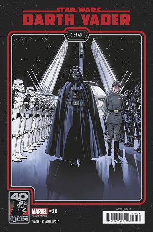 Star Wars: Darth Vader #30 RETURN JEDI 40TH ANNIV SPROUSE cover
