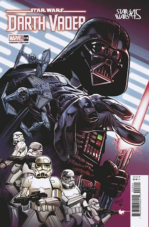 Star Wars: Darth Vader #28 LAND NEW HOPE 45TH ANNIVERSARY cover