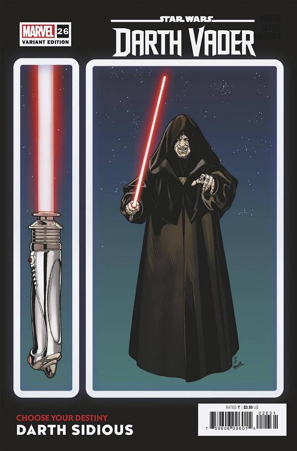 Star Wars: Darth Vader #26 SPROUSE CHOOSE YOUR DESTINY cover