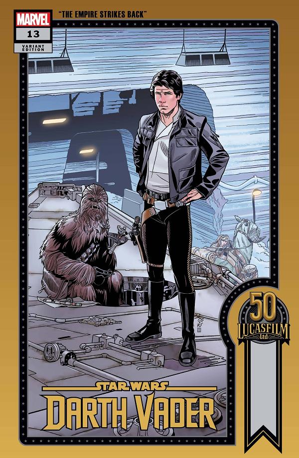Star Wars: Darth Vader #13 SPROUSE LUCASFILM 50TH cover