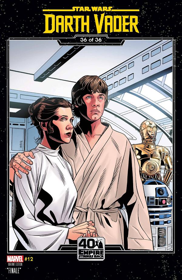 Star Wars: Darth Vader #12 SPROUSE EMPIRE STRIKES BACK cover
