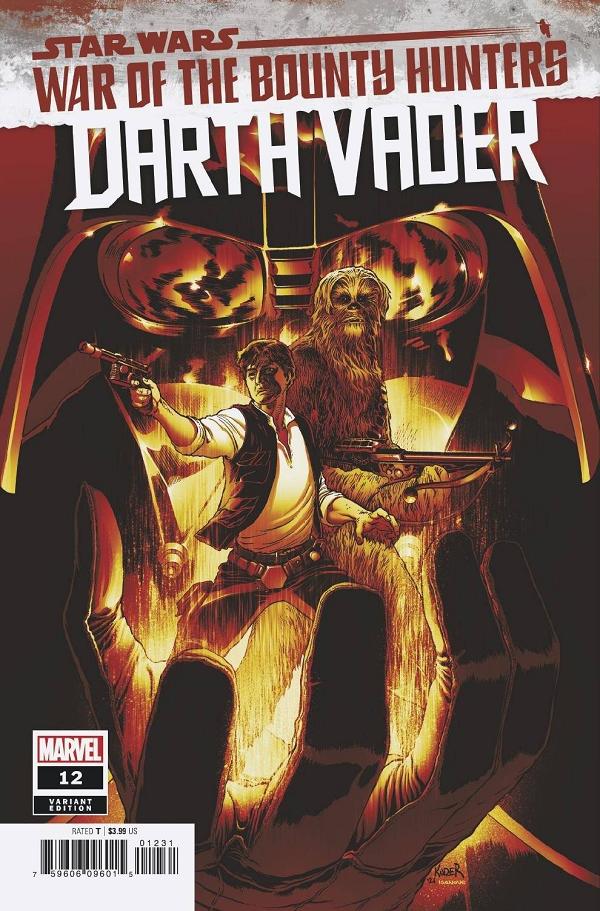 Star Wars: Darth Vader #12 KUDER CRIMSON cover