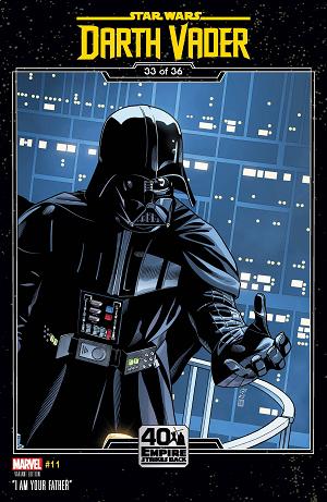 Star Wars: Darth Vader #11 SPROUSE EMPIRE STRIKES BACK cover