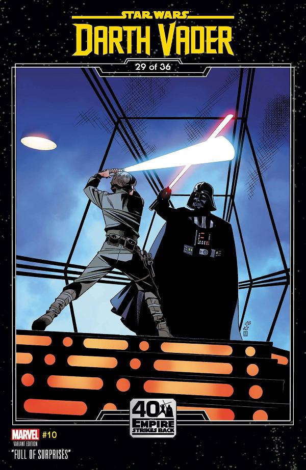 Star Wars: Darth Vader #10 SPROUSE EMPIRE STRIKES BACK cover