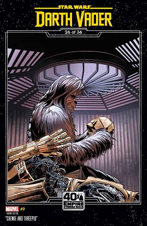 Star Wars: Darth Vader #9 SPROUSE EMPIRE STRIKES BACK cover