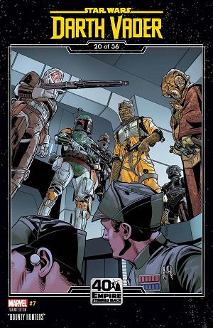 Star Wars: Darth Vader #7 SPROUSE EMPIRE STRIKES BACK cover