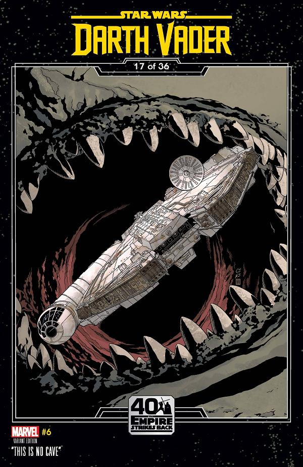 Star Wars: Darth Vader #6 SPROUSE EMPIRE STRIKES BACK cover