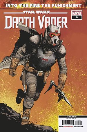 Star Wars: Darth Vader #6 2ND PTG cover
