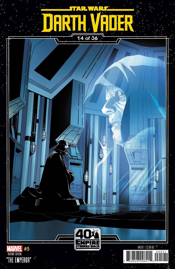 Star Wars: Darth Vader #5 SPROUSE EMPIRE STRIKES BACK cover