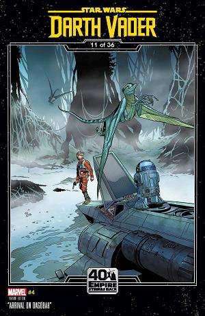 Star Wars: Darth Vader #4 SPROUSE EMPIRE STRIKES BACK cover