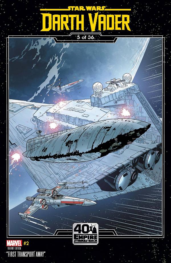 Star Wars: Darth Vader #2 SPROUSE EMPIRE STRIKES BACK cover