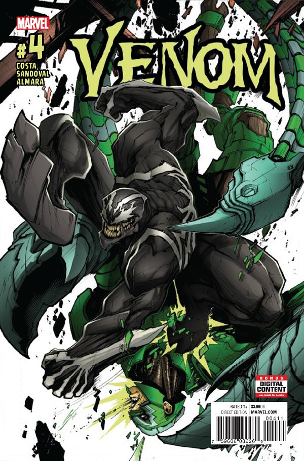 Venom #4  cover