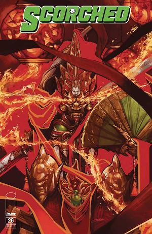 Scorched #26 CVR B AQUILLO cover