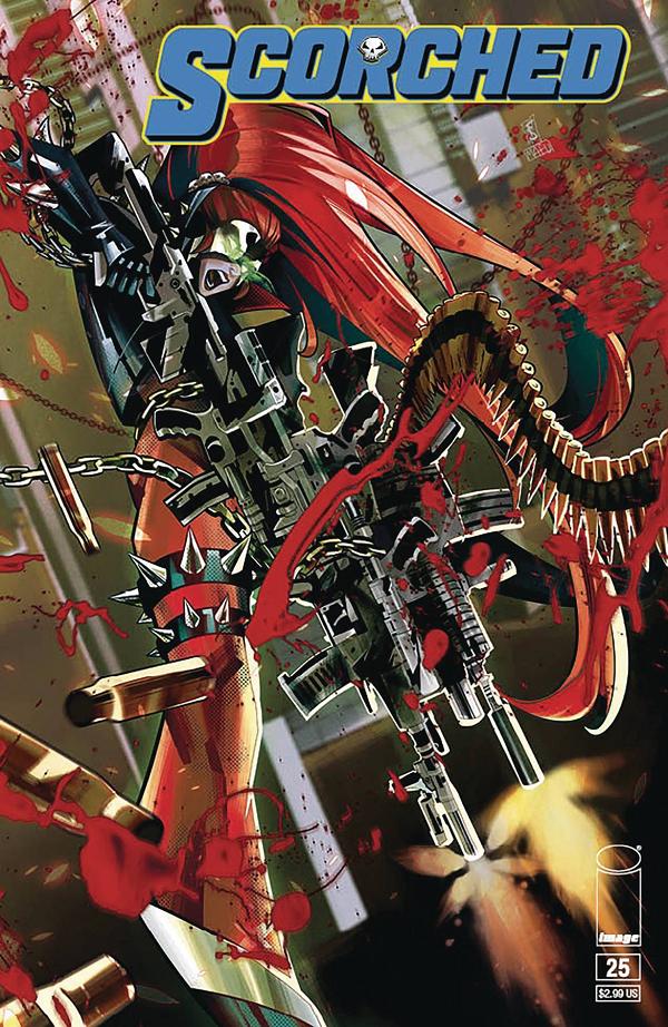 Scorched #25 CVR A SABBATINI cover