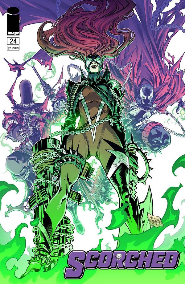 Scorched #24 CVR A CARLOS cover