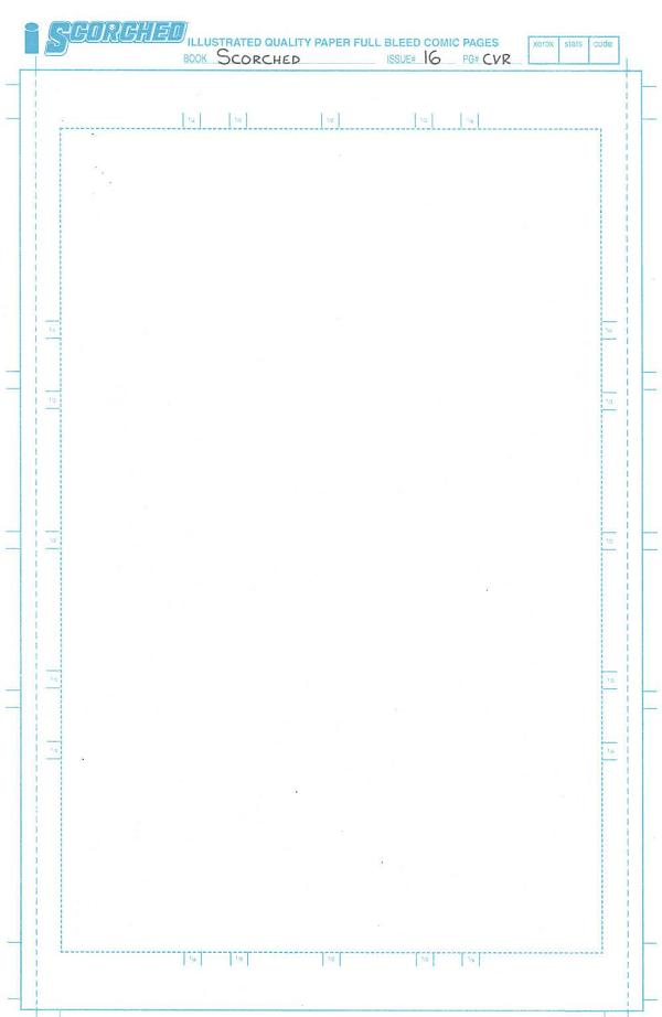 Scorched #16 CVR C BLANK SKETCH cover