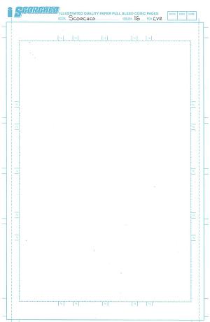 Scorched #16 CVR C BLANK SKETCH cover